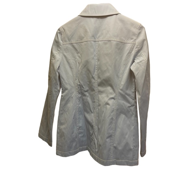 Michael Kors Periwinkle Blue XS Trench Coat - Picture 2 of 6